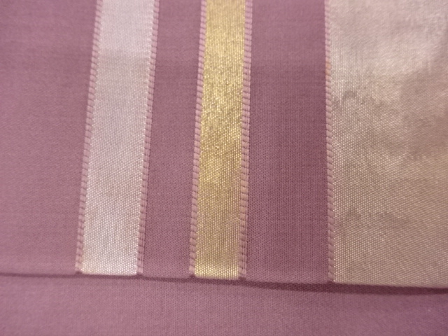  横段模様織出し名古屋帯